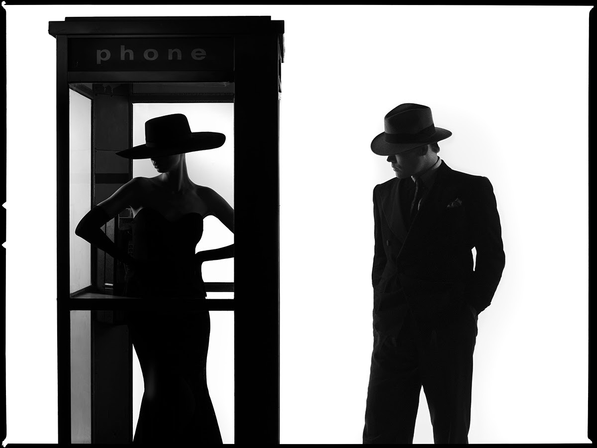 Tyler Shields, Phonebooth Silhouette (XS) Tyler Shields, Phonebooth Silhouette (XS)