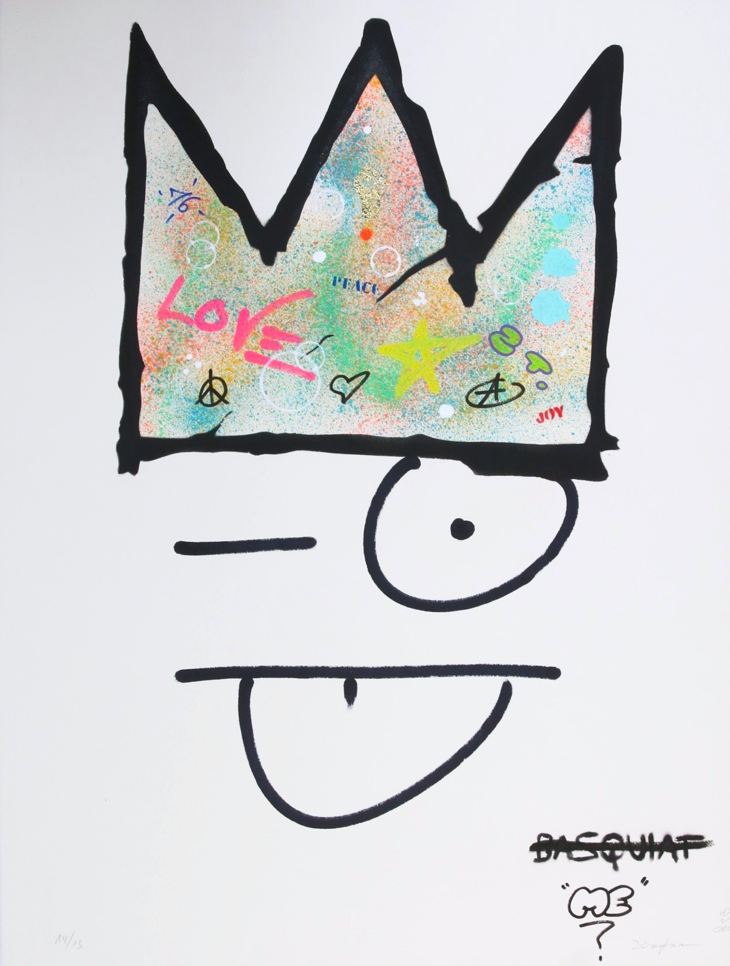 Ziegler T, My Kid Just Ruined My Basquiat (graf) Ziegler T, My Kid Just Ruined My Basquiat (graf)