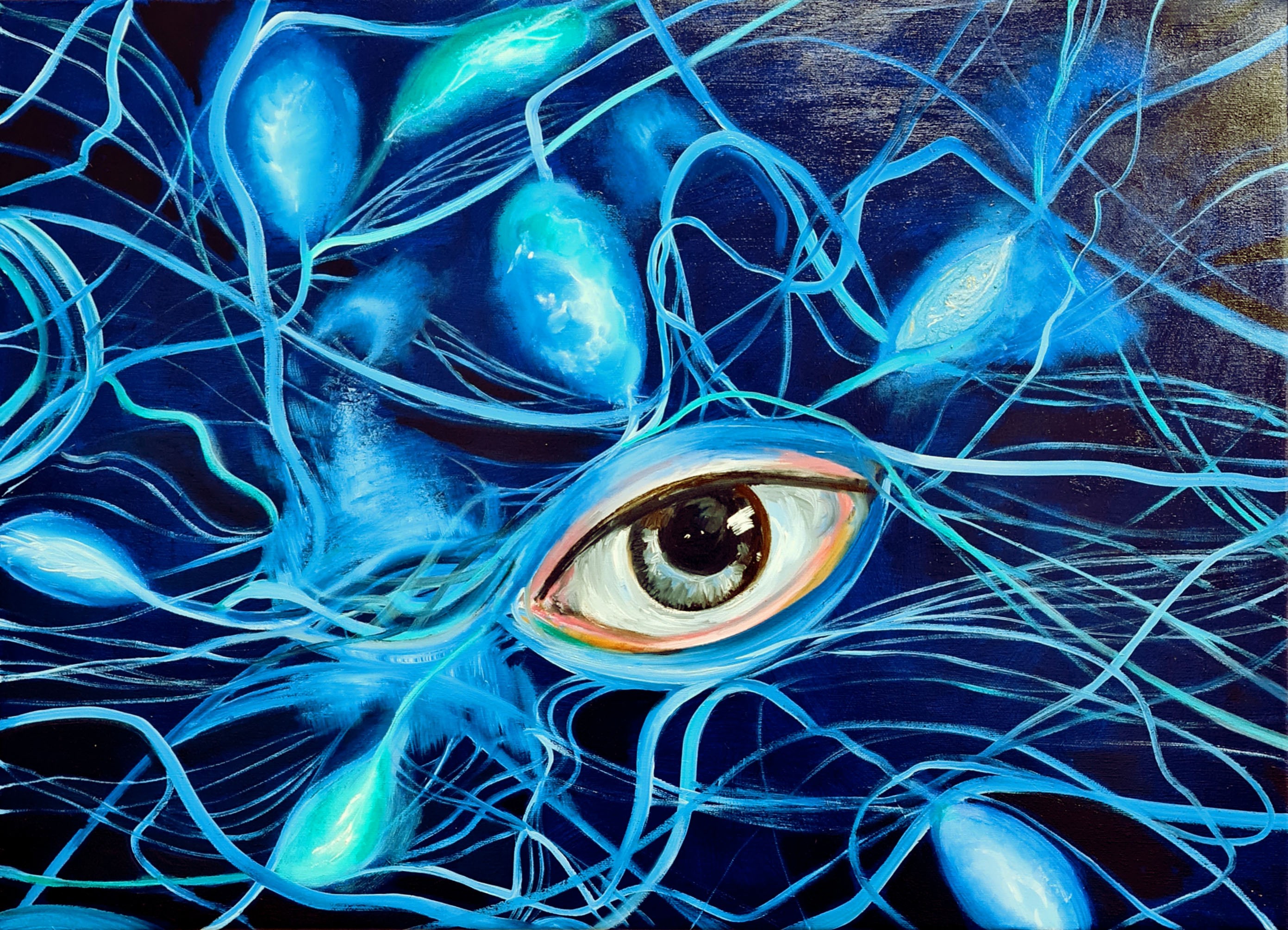Lilya Volskaya, The abstraction painting - Neural Networks. Insights Lilya Volskaya, The abstraction painting - Neural Networks. Insights