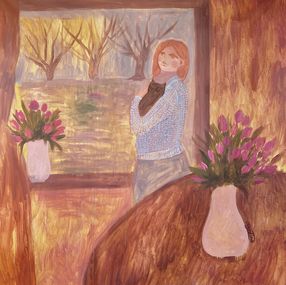 Pintura, Spring brings hope, Dasha Pogodina