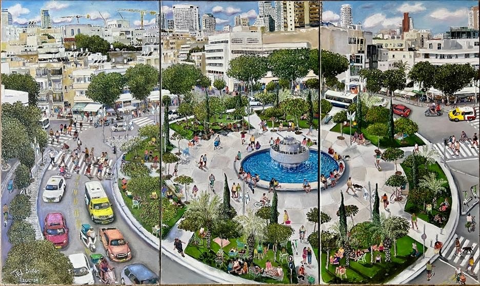 Helena Liberman, Tel Aviv (Dizengoff Square) Helena Liberman, Tel Aviv (Dizengoff Square)