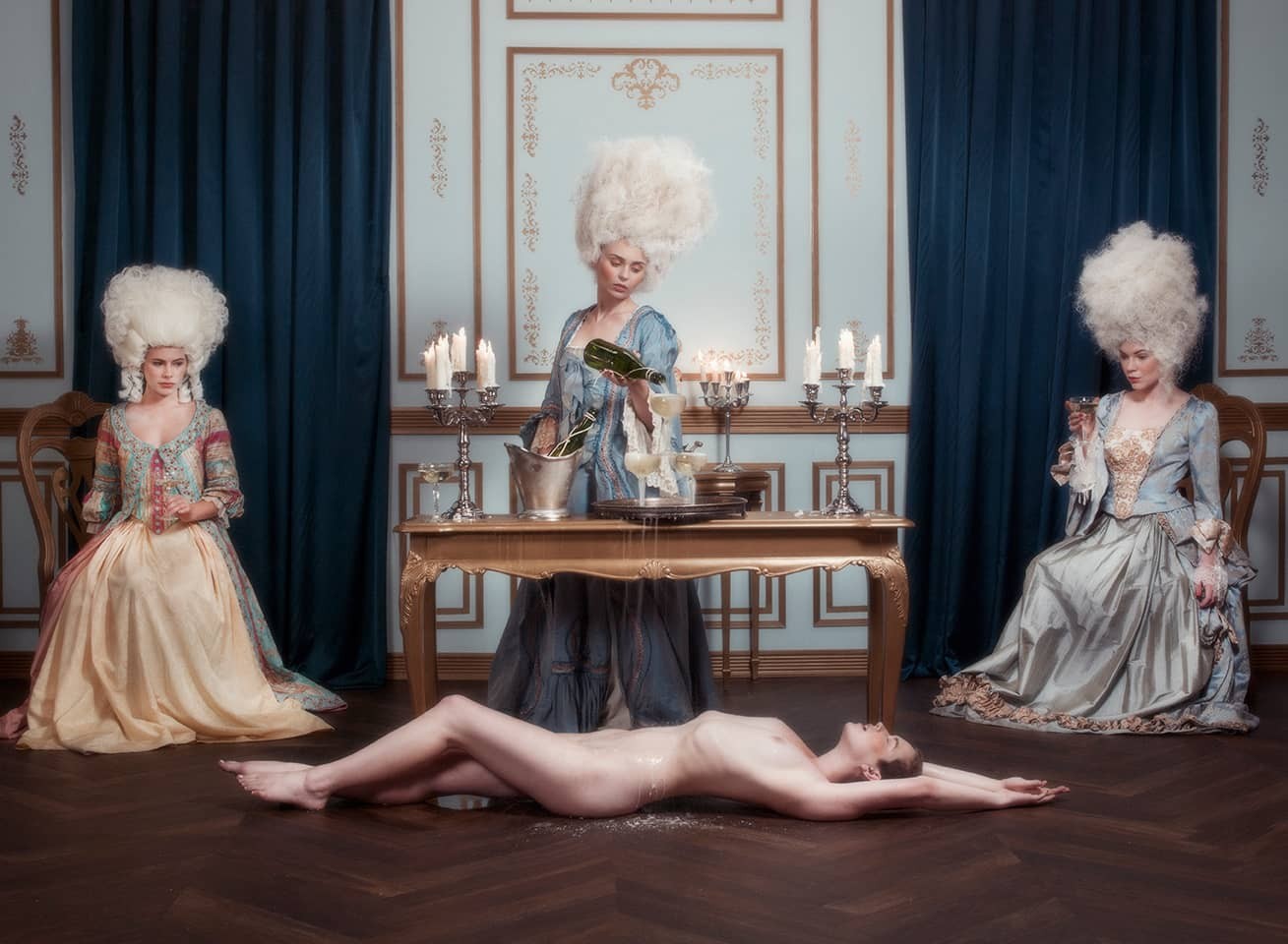 Tyler Shields, Let Them Drink Champagne (L) Tyler Shields, Let Them Drink Champagne (L)