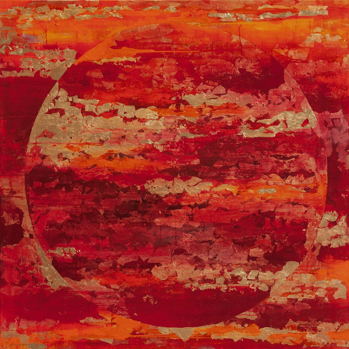 Chelsea Davine, Red Autumn Moon Chelsea Davine, Red Autumn Moon