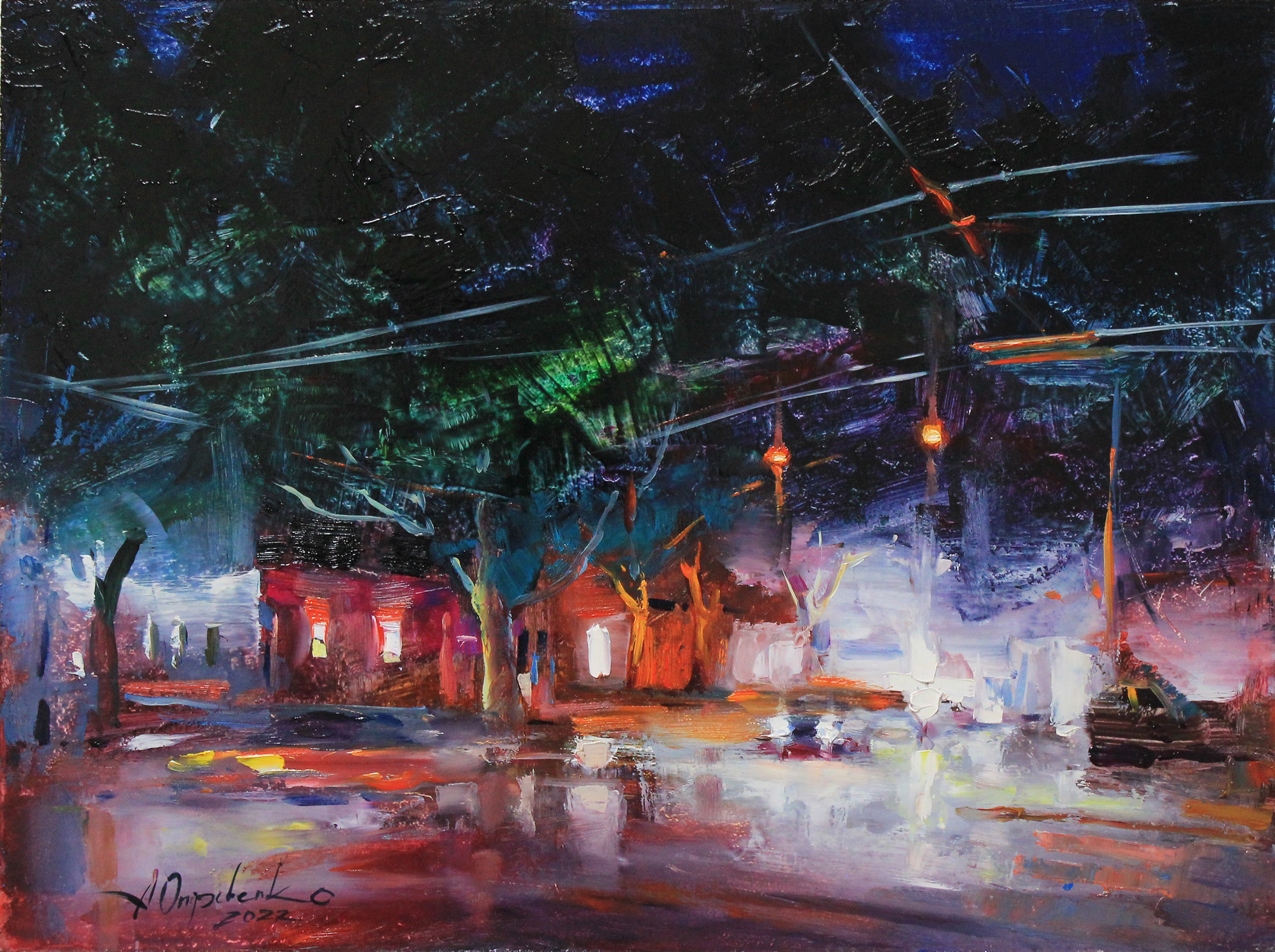Alisa Onipchenko-Cherniakovska, Night street Alisa Onipchenko-Cherniakovska, Night street