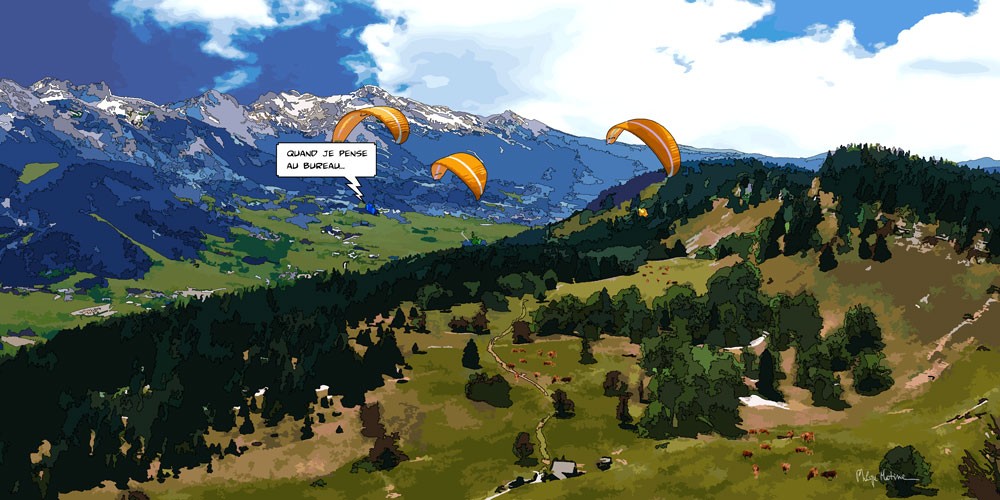 Philippe Matine, Parapente Philippe Matine, Parapente
