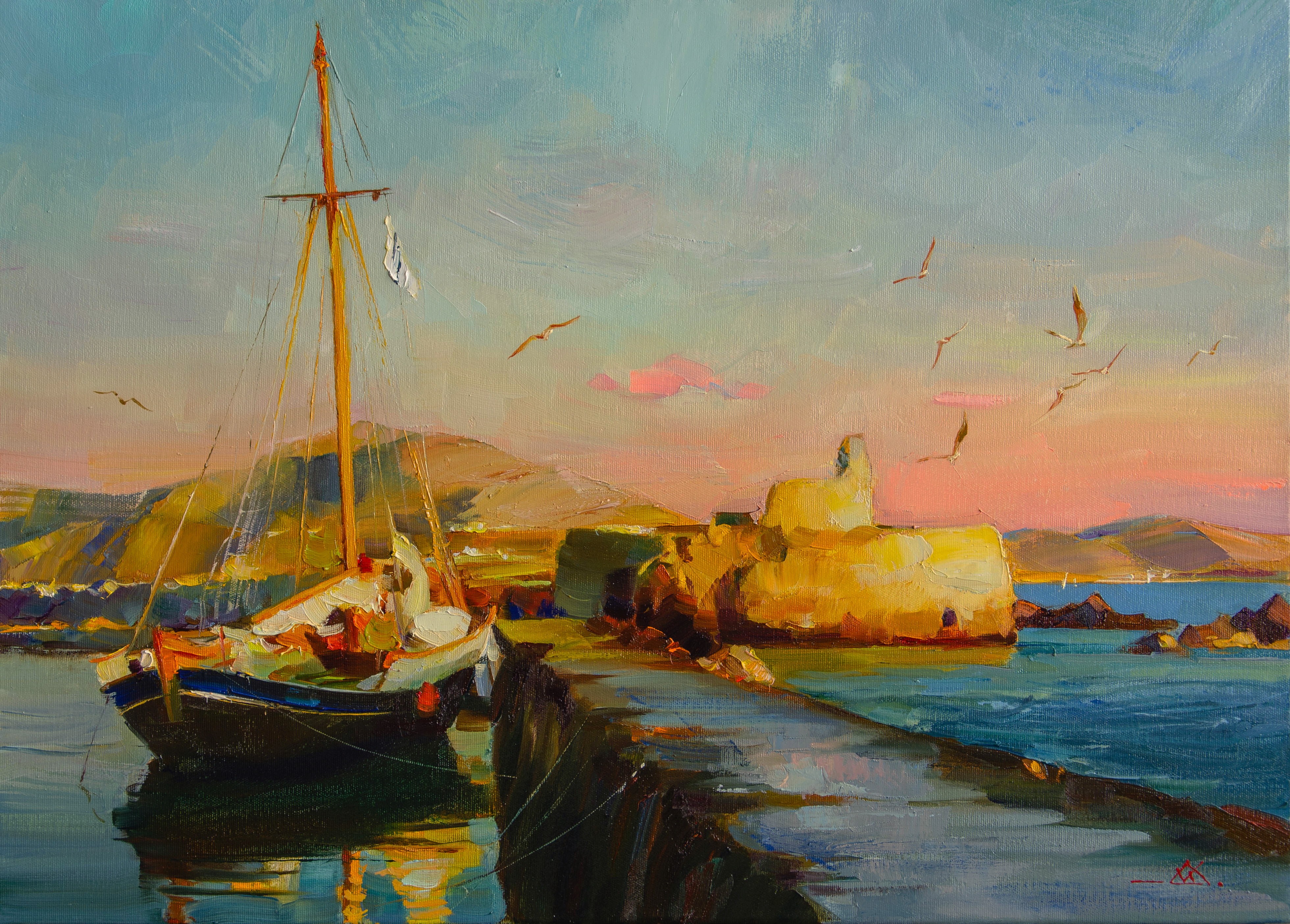 Vasyl Khodakivskyi, Evening silence Vasyl Khodakivskyi, Evening silence