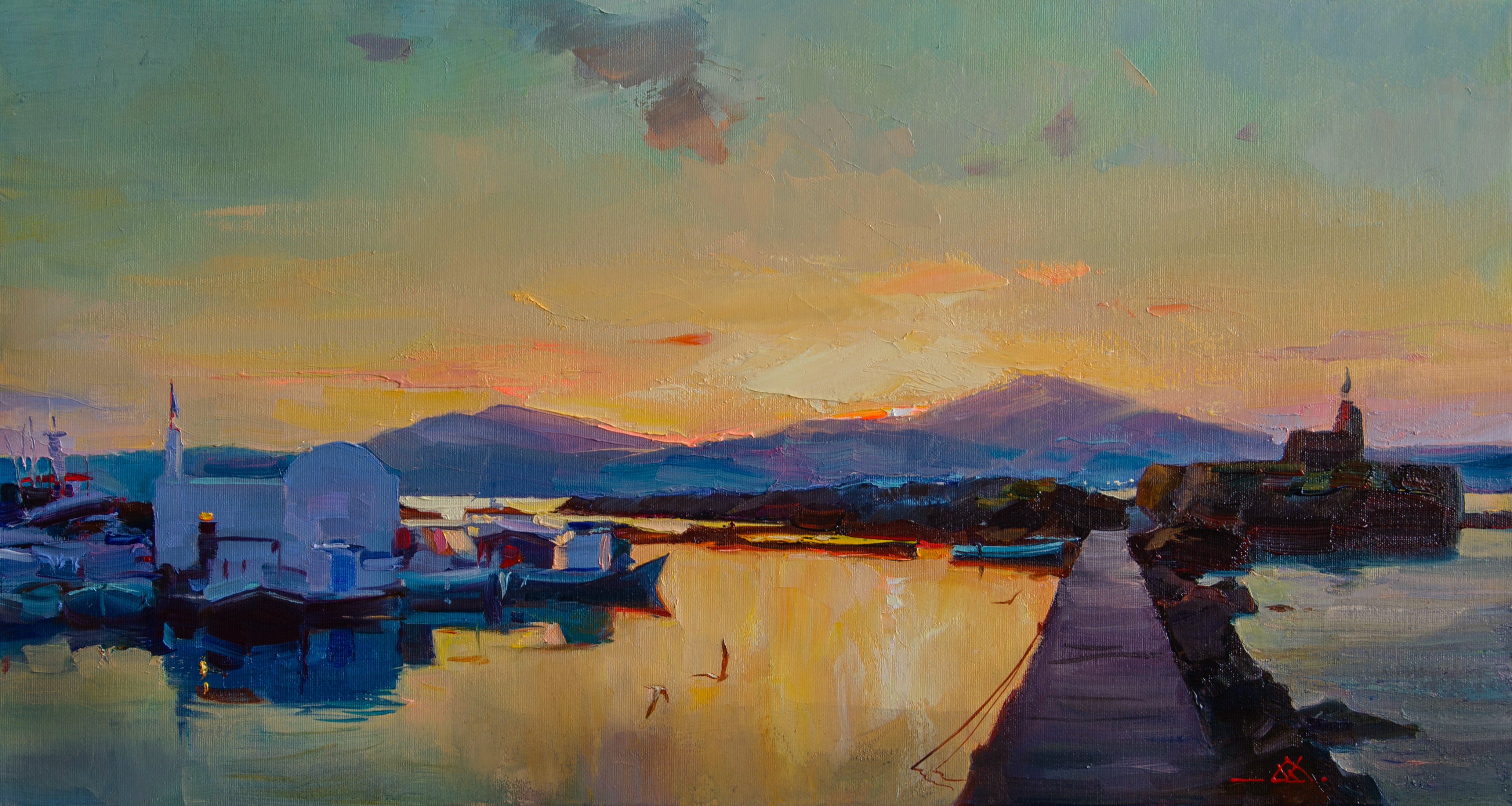Vasyl Khodakivskyi, Evening Paros Vasyl Khodakivskyi, Evening Paros