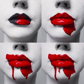 Photographie, 4 Lips (M), Tyler Shields