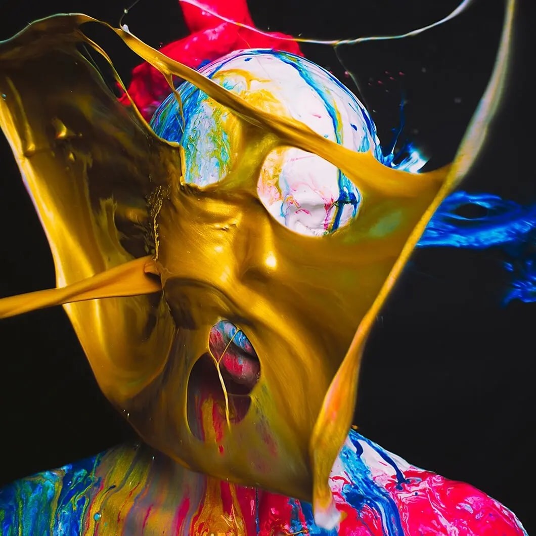 Tyler Shields, Gold Enamel (L) Tyler Shields, Gold Enamel (L)