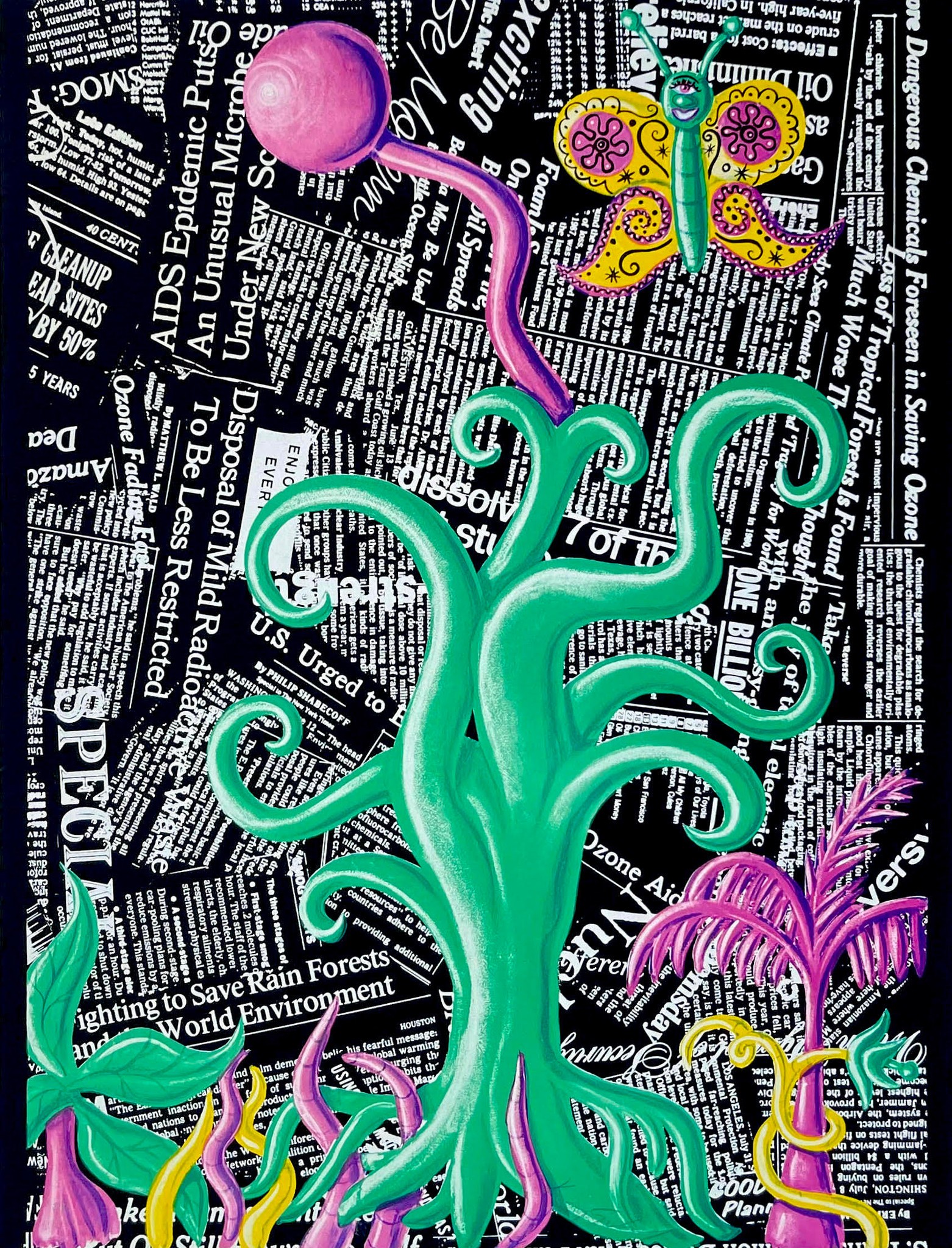 Kenny Scharf, In search of a new tomorrow Kenny Scharf, In search of a new tomorrow