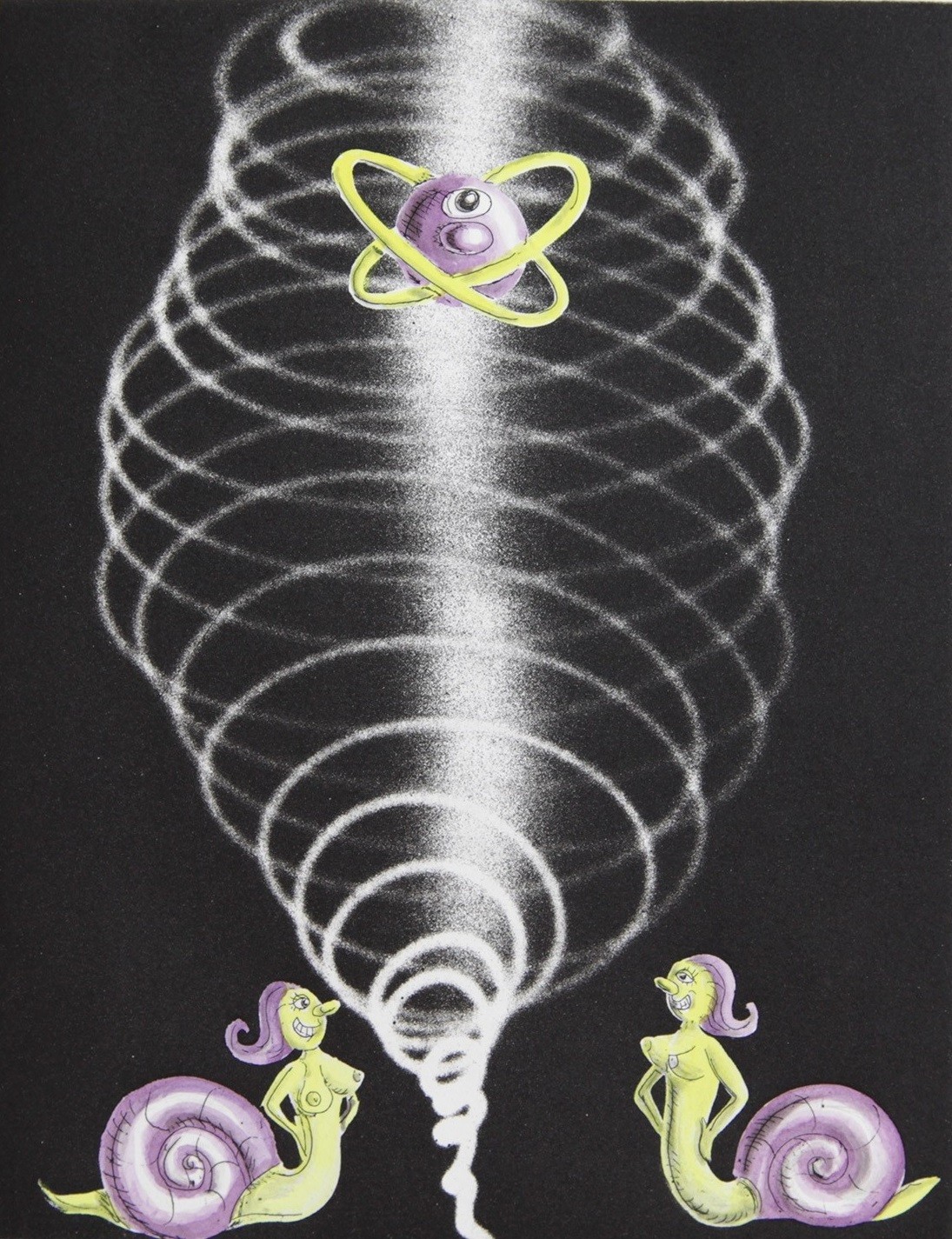 Kenny Scharf, Snail Nymphs Kenny Scharf, Snail Nymphs
