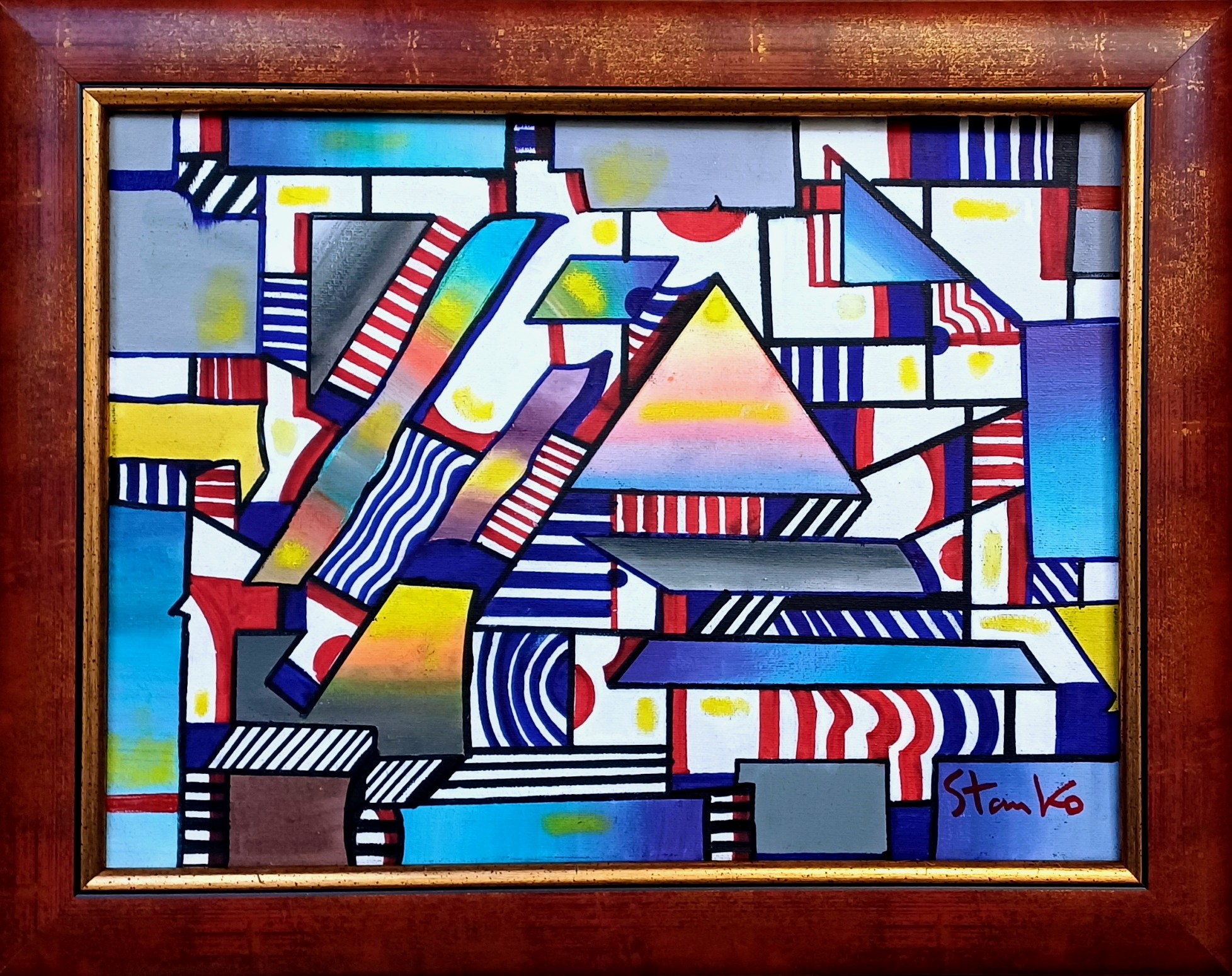 Stanislav Bojankov, Abstract landscape Stanislav Bojankov, Abstract landscape