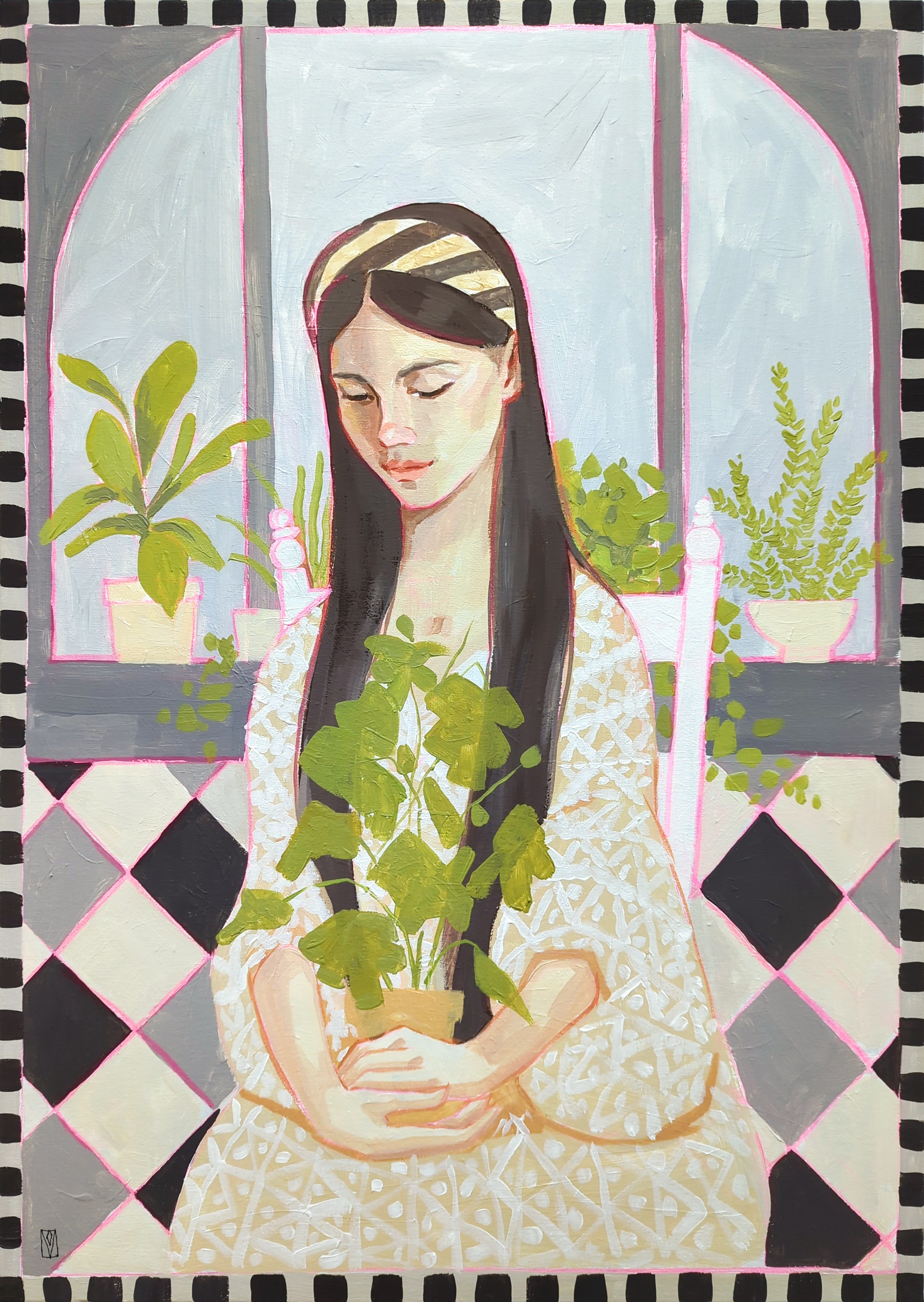 Olha Vlasova, Plant Lady, Sweet Home series Olha Vlasova, Plant Lady, Sweet Home series