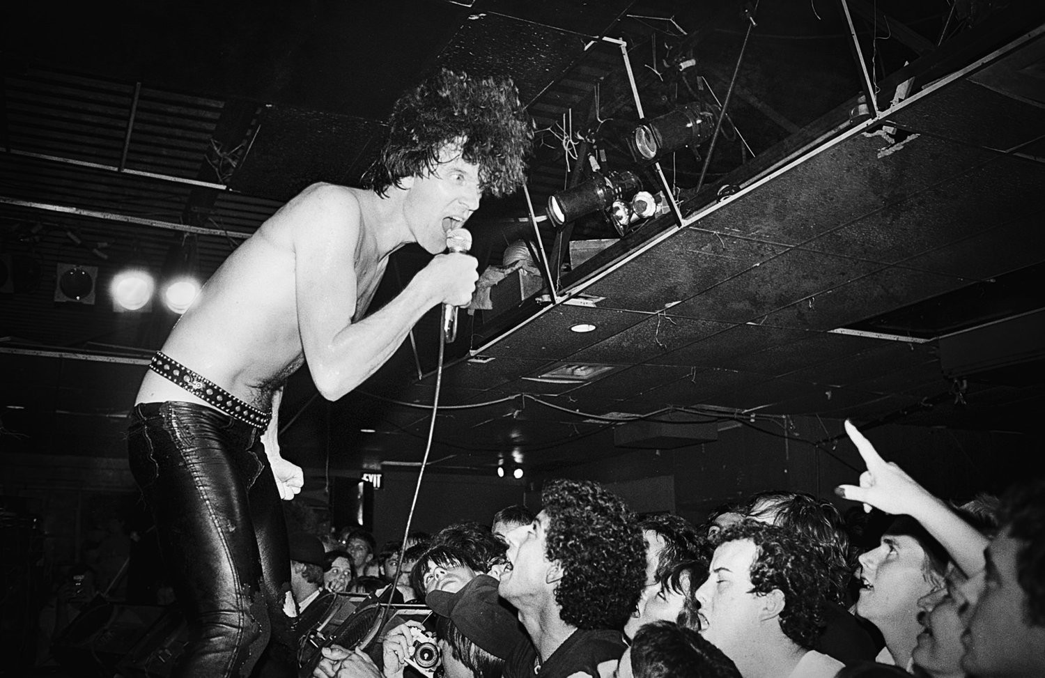 Michael Grecco, The Cramps lead singer Lux Interior Michael Grecco, The Cramps lead singer Lux Interior