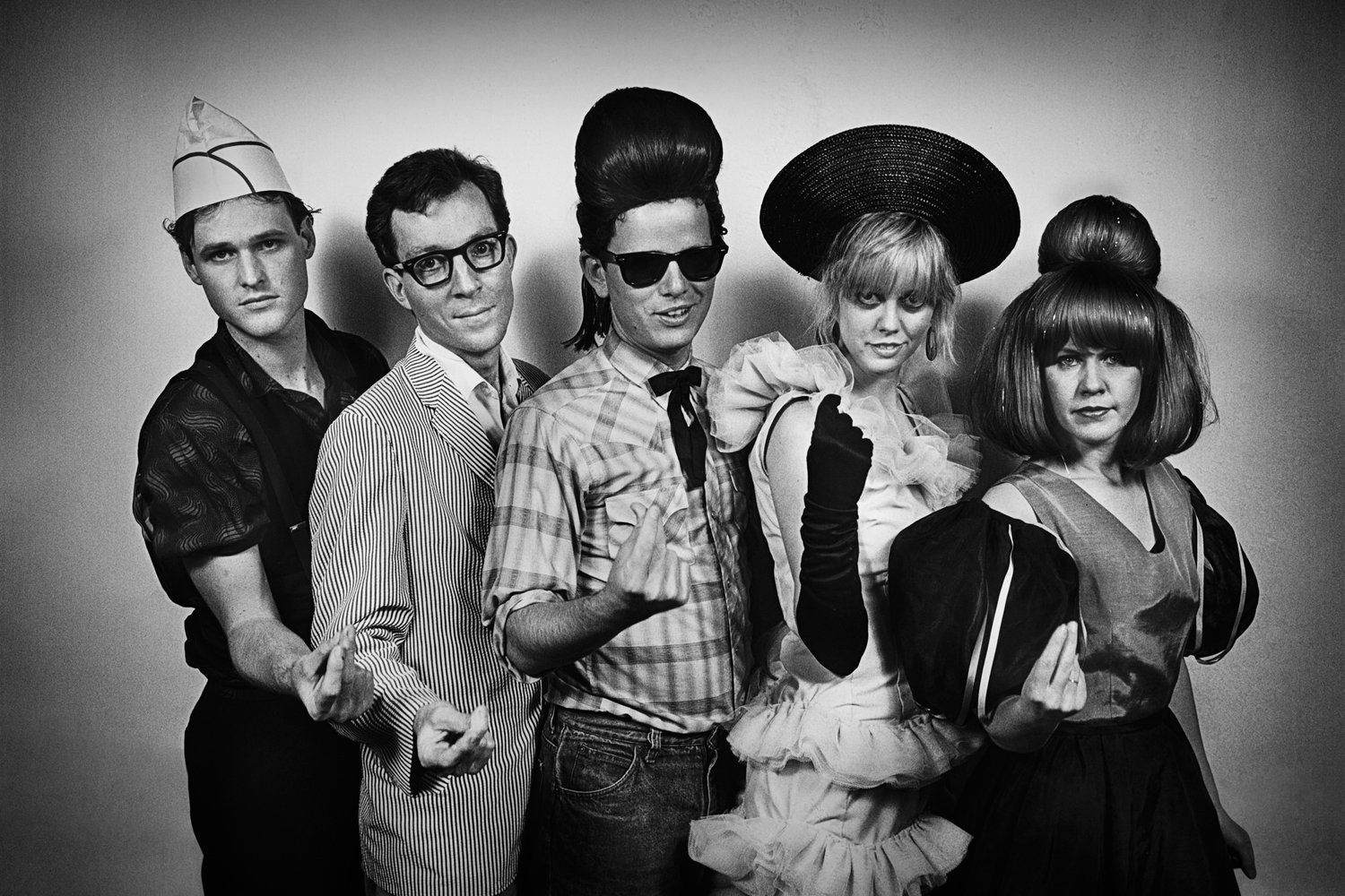 Michael Grecco, Members of the band The B-52's - Boston, 1980 (III) Michael Grecco, Members of the band The B-52's - Boston, 1980 (III)