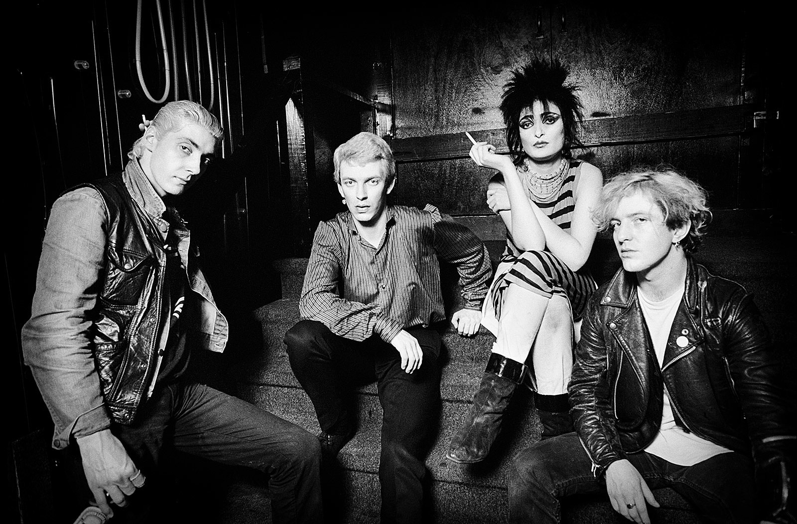 Michael Grecco, Siouxsie and the Banshees, Steven Severin, and Budgie - Boston, Massachusetts Circa 1980 Michael Grecco, Siouxsie and the Banshees, Steven Severin, and Budgie - Boston, Massachusetts Circa 1980