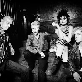 Photography, Siouxsie and the Banshees, Steven Severin, and Budgie - Boston, Massachusetts Circa 1980, Michael Grecco