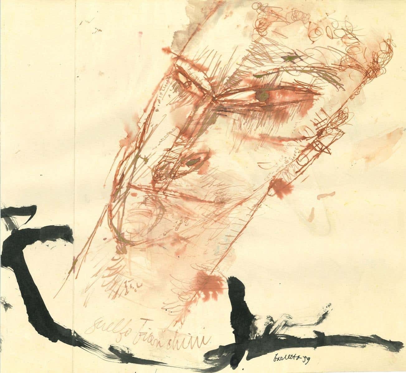 Sergio Barletta, Portrait of Guelfo Bianchini Sergio Barletta, Portrait of Guelfo Bianchini