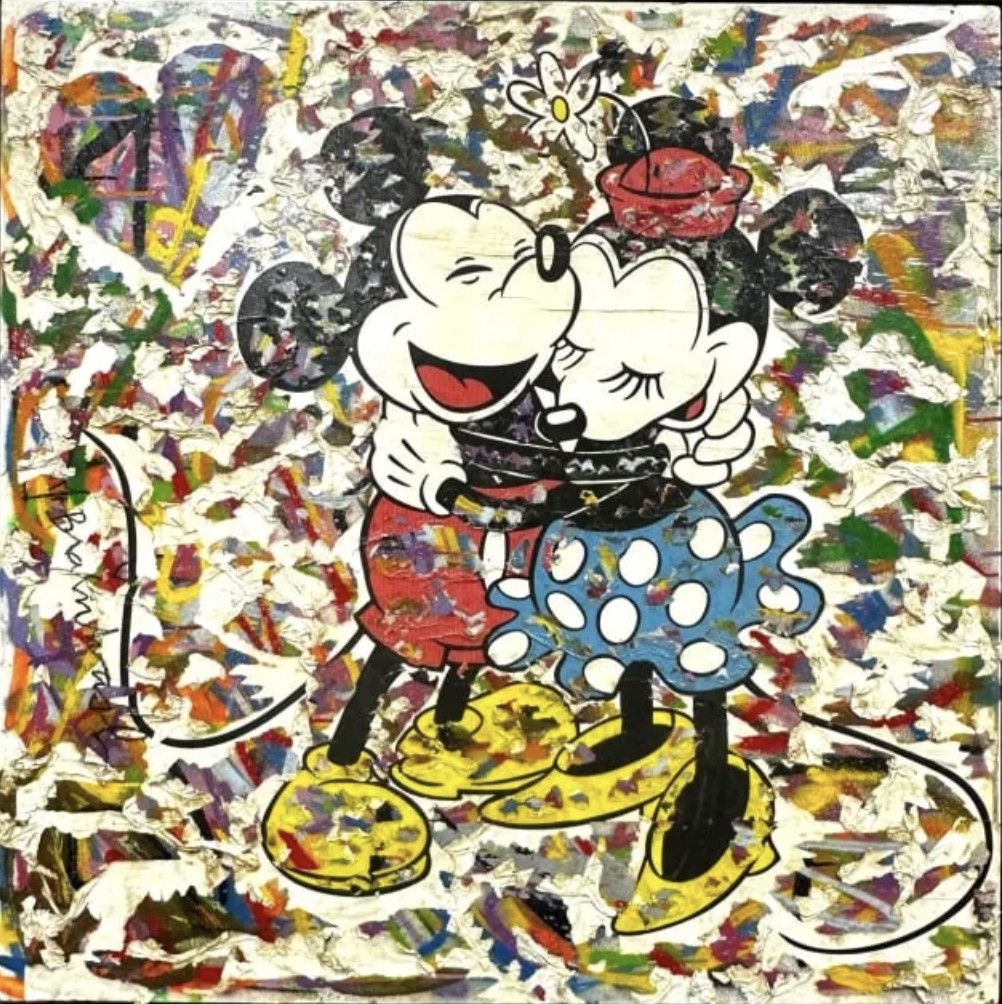 Mr Brainwash, Mickey & Minnie Mr Brainwash, Mickey & Minnie