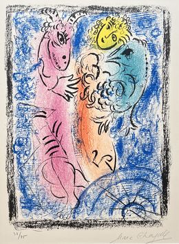 Drucke, La Piège, Marc Chagall