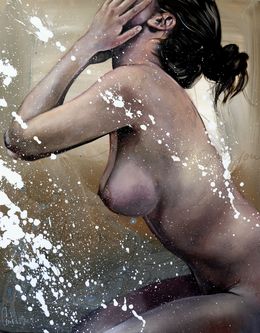 Painting, L'eau claire, Cécile Desserle