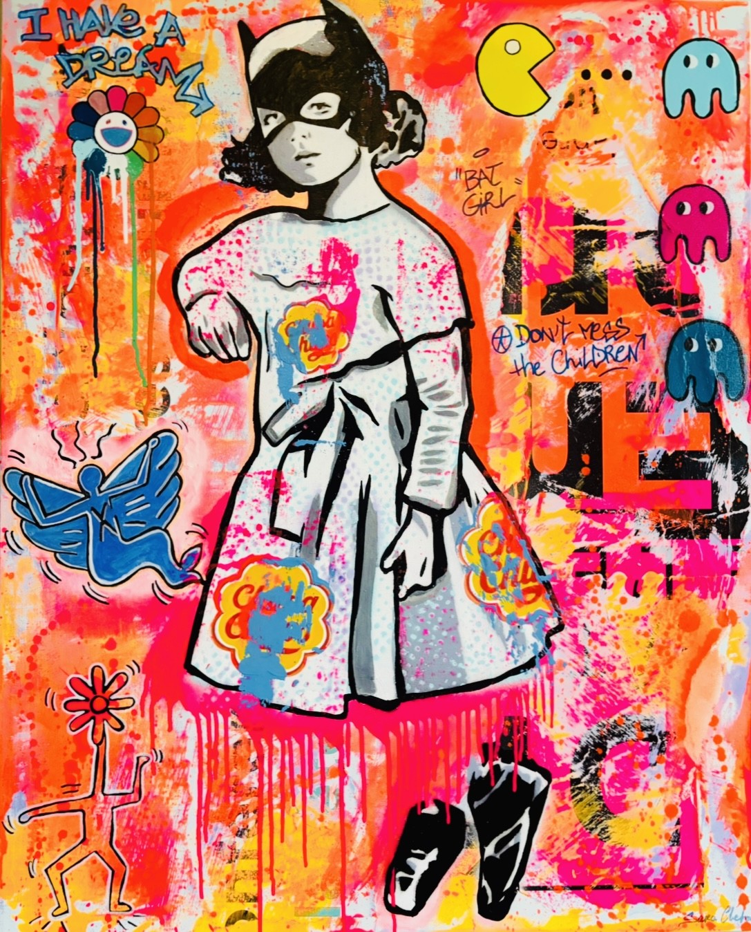 Sara Chelou, Bat girl is a heroe Sara Chelou, Bat girl is a heroe