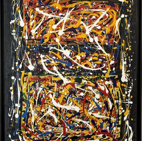 Gemälde, Collection privée - "Smashed 6", Thomas Jeunet
