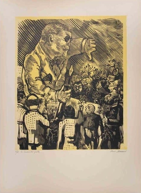 Mino Maccari, The terror of the ghetto Mino Maccari, The terror of the ghetto