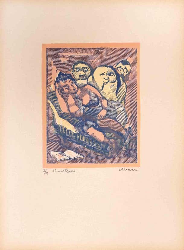 Mino Maccari, Proustiano Mino Maccari, Proustiano