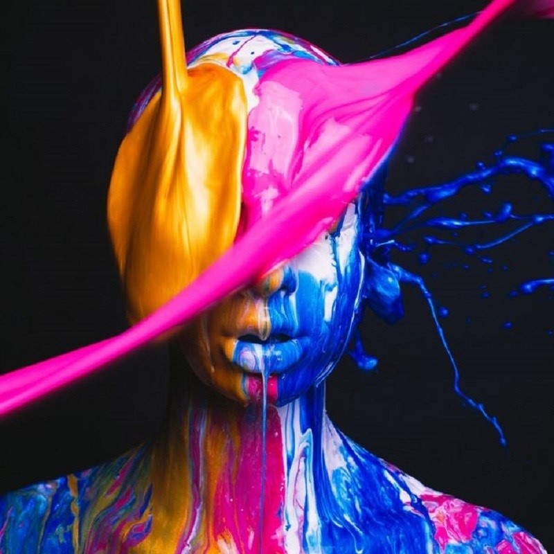 Tyler Shields, Pink Blue and Gold (M) Tyler Shields, Pink Blue and Gold (M)