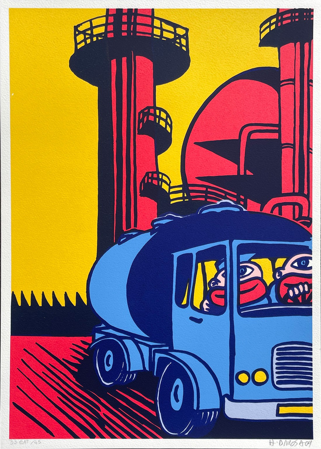 Hervé Di Rosa, Mourenx Camion Hervé Di Rosa, Mourenx Camion