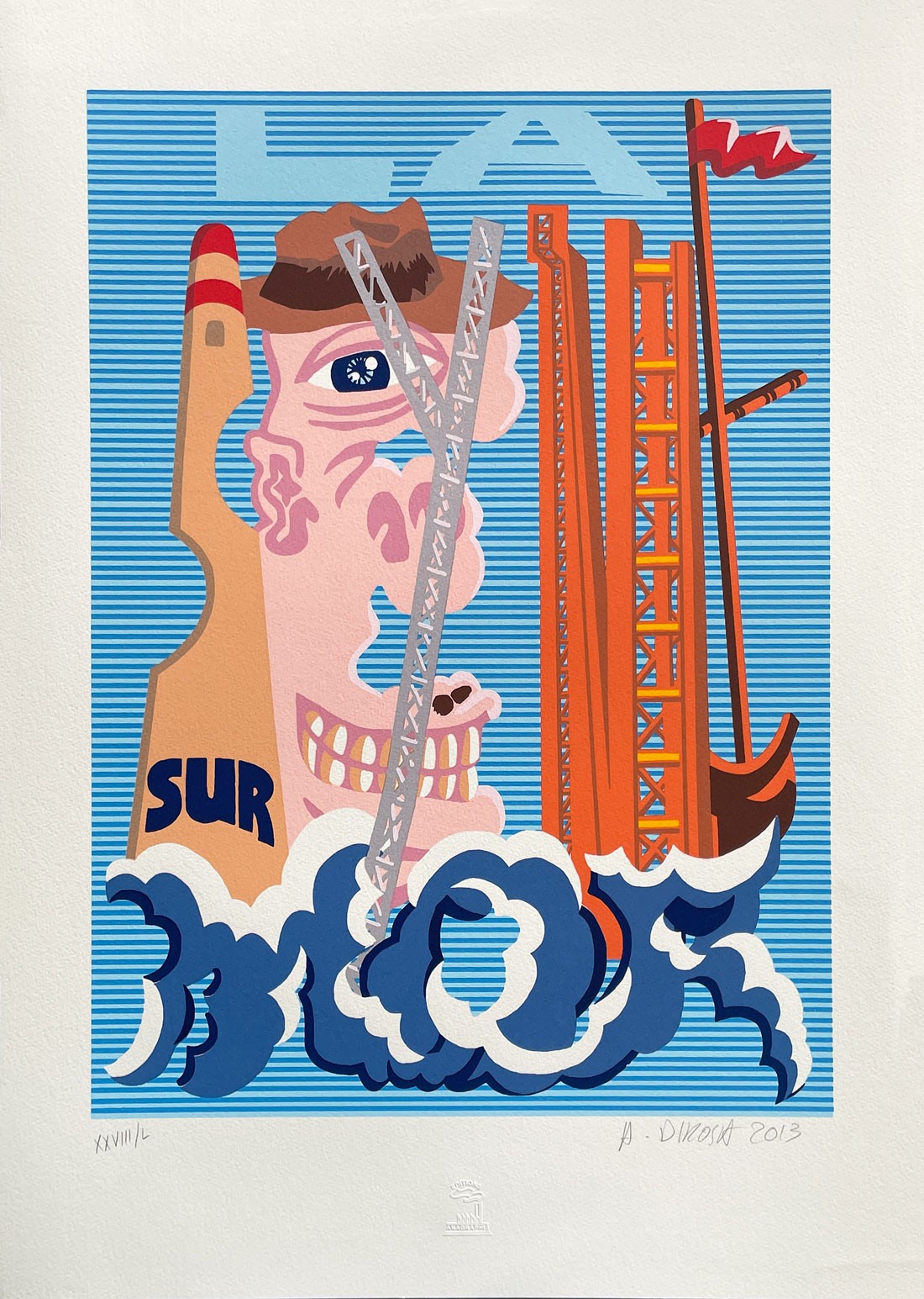 Hervé Di Rosa, La seyne sur mer Hervé Di Rosa, La seyne sur mer