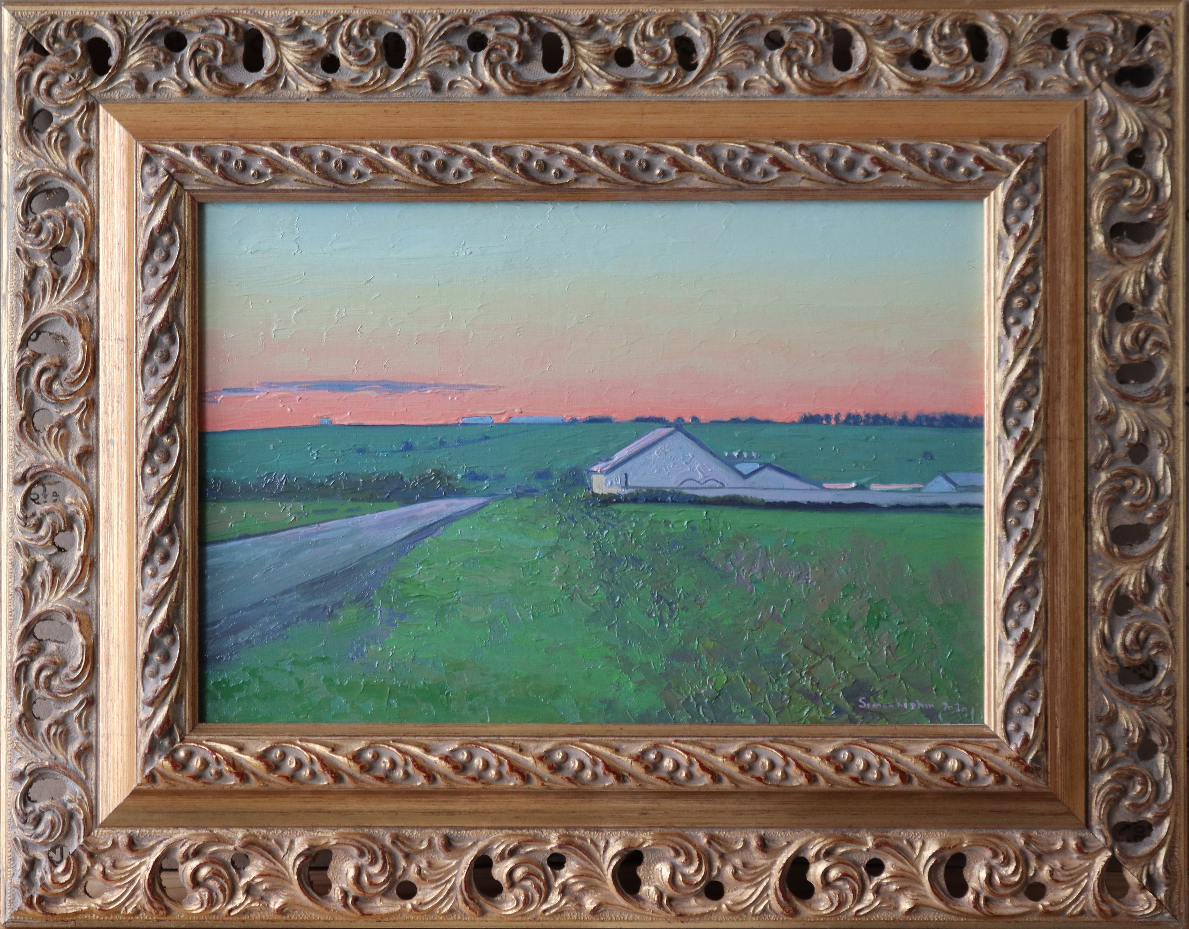 Simon Kozhin, Sunset on the farm Simon Kozhin, Sunset on the farm