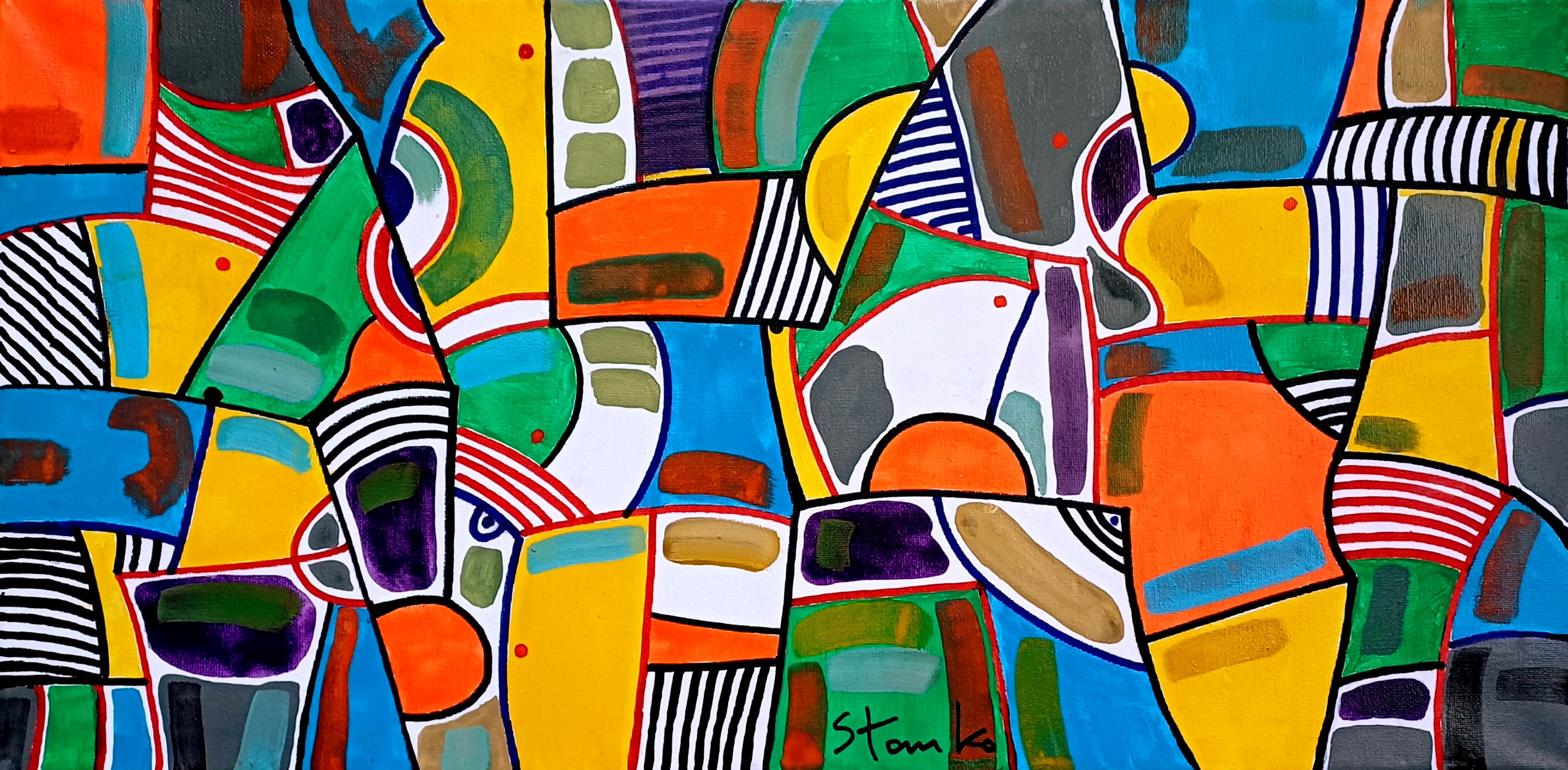 Stanislav Bojankov, Imagination play-II(Homage to Jean Dubuffet) Stanislav Bojankov, Imagination play-II(Homage to Jean Dubuffet)