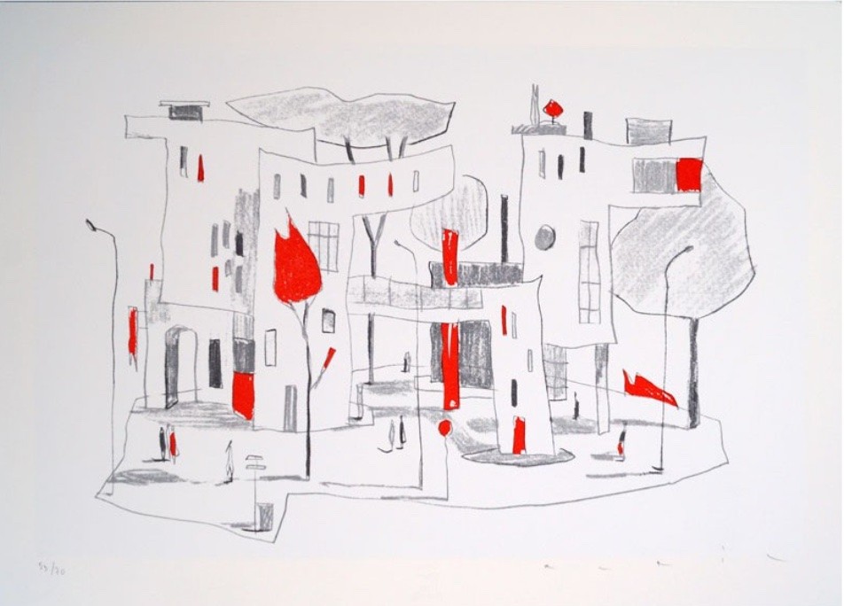 François Avril, Abstract city François Avril, Abstract city