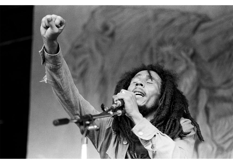Michael Grecco, Bob Marley at Berkshire Music Glen, 1978 Michael Grecco, Bob Marley at Berkshire Music Glen, 1978