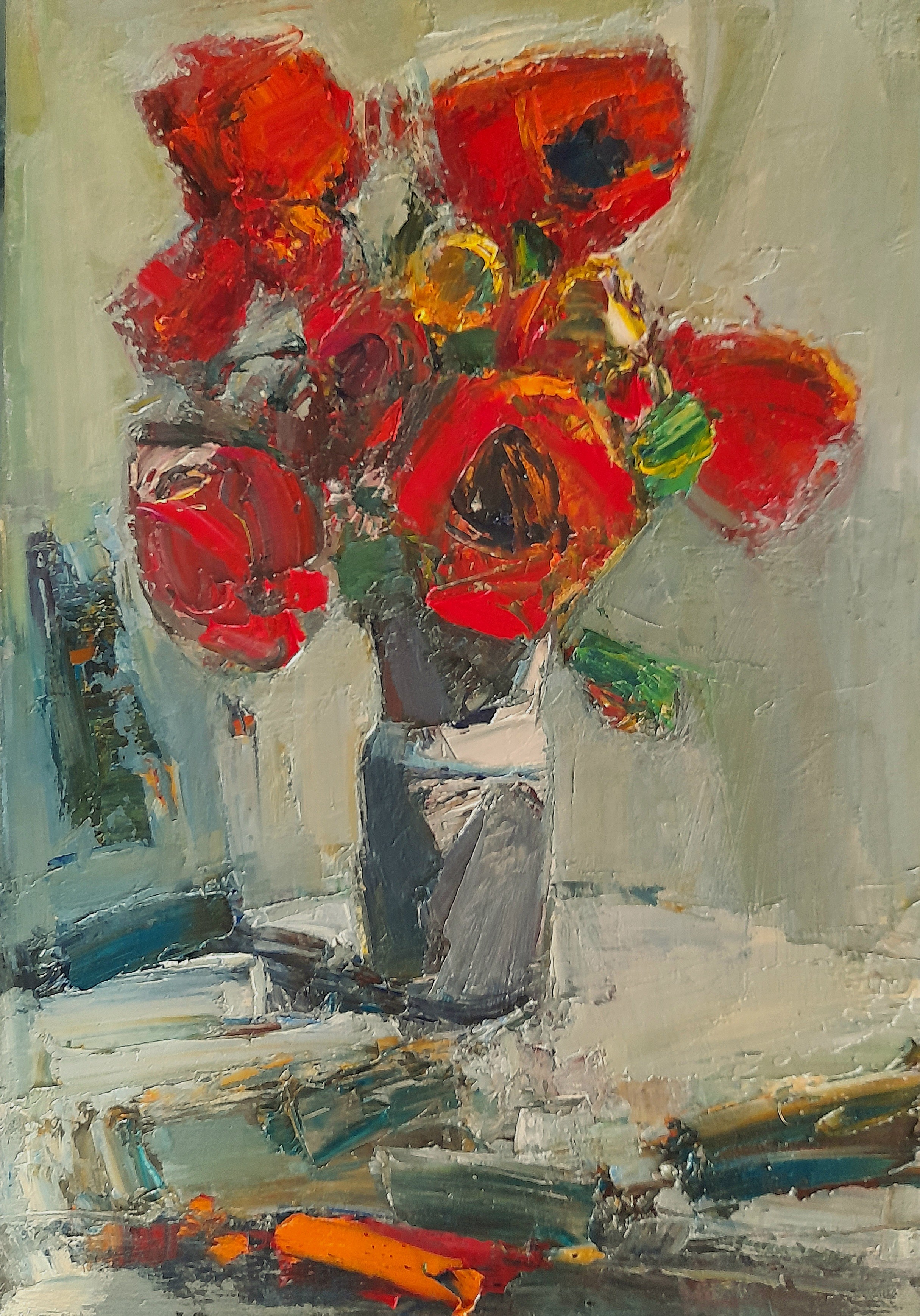 Mateos Sargsyan, Vivid Poppies in Bloom Mateos Sargsyan, Vivid Poppies in Bloom