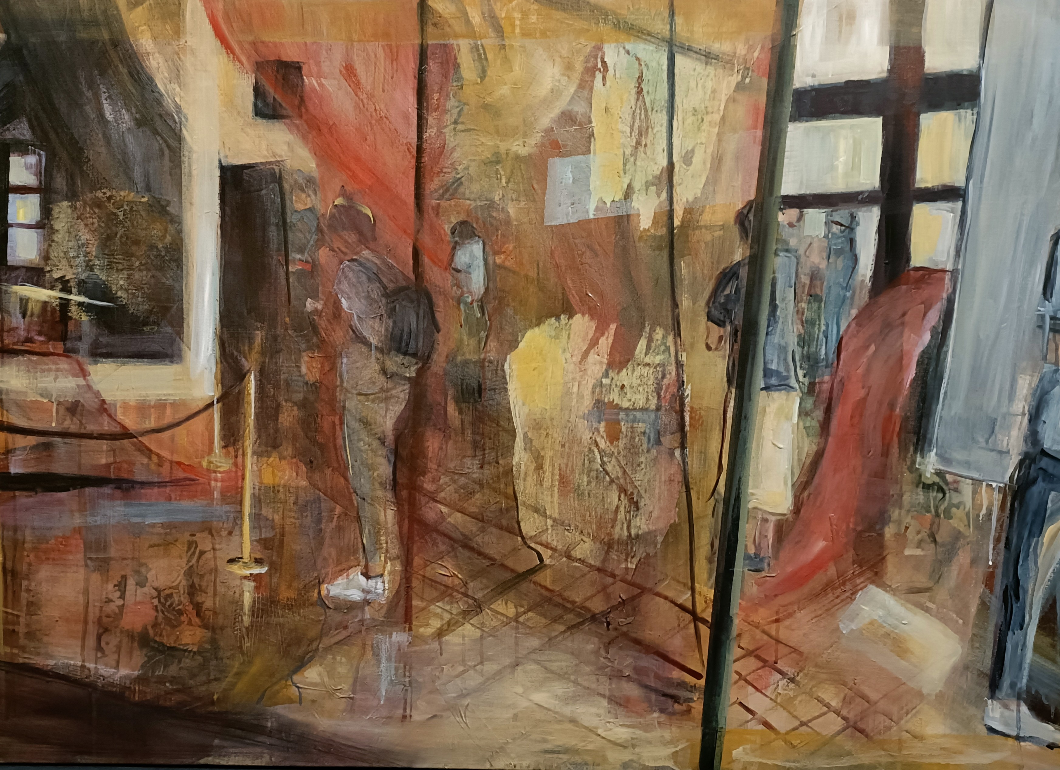 Anne-Sophie Larcena, Le rideau rouge Anne-Sophie Larcena, Le rideau rouge