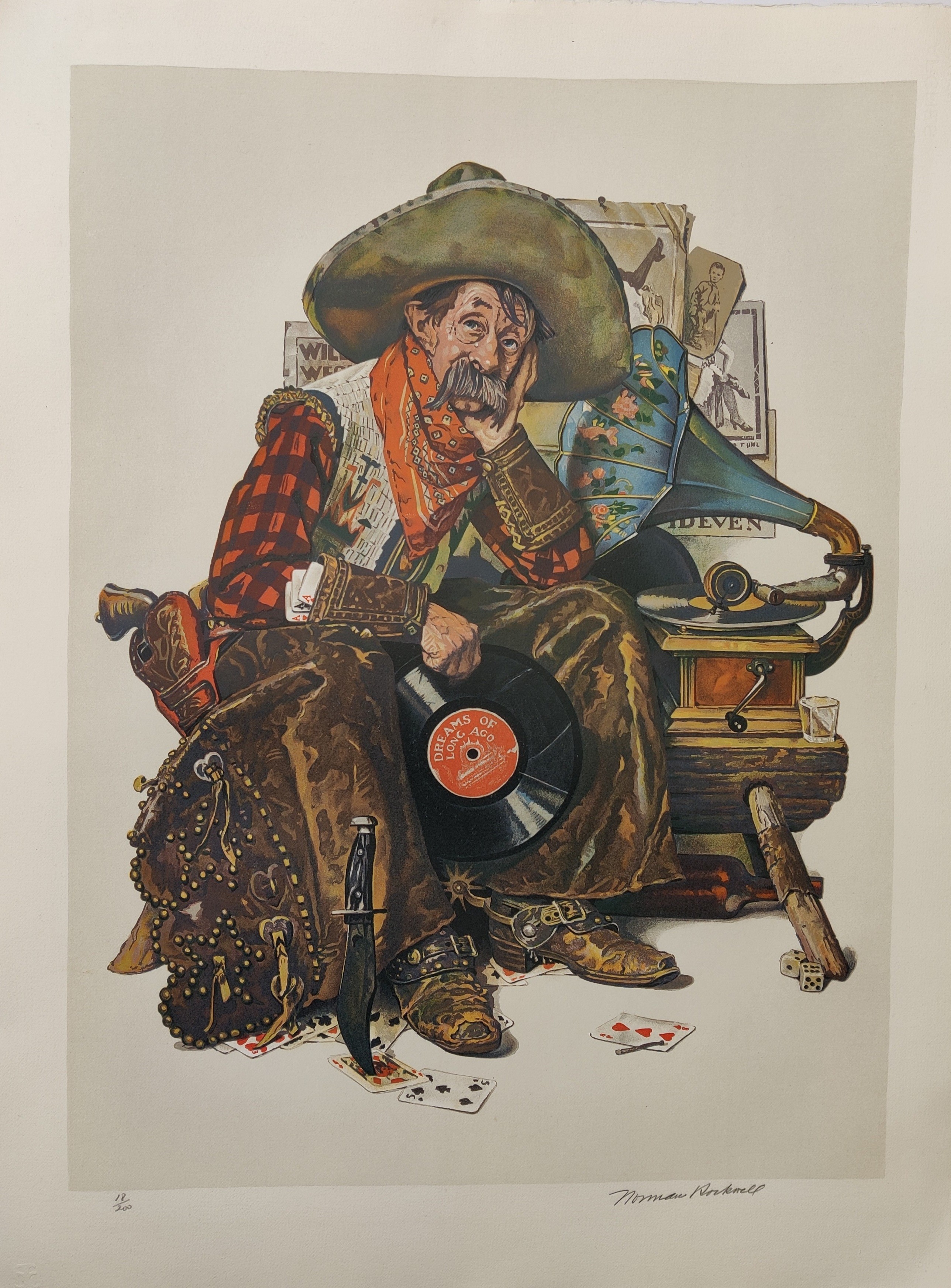 Norman Rockwell, Dreams of Long Ago Norman Rockwell, Dreams of Long Ago