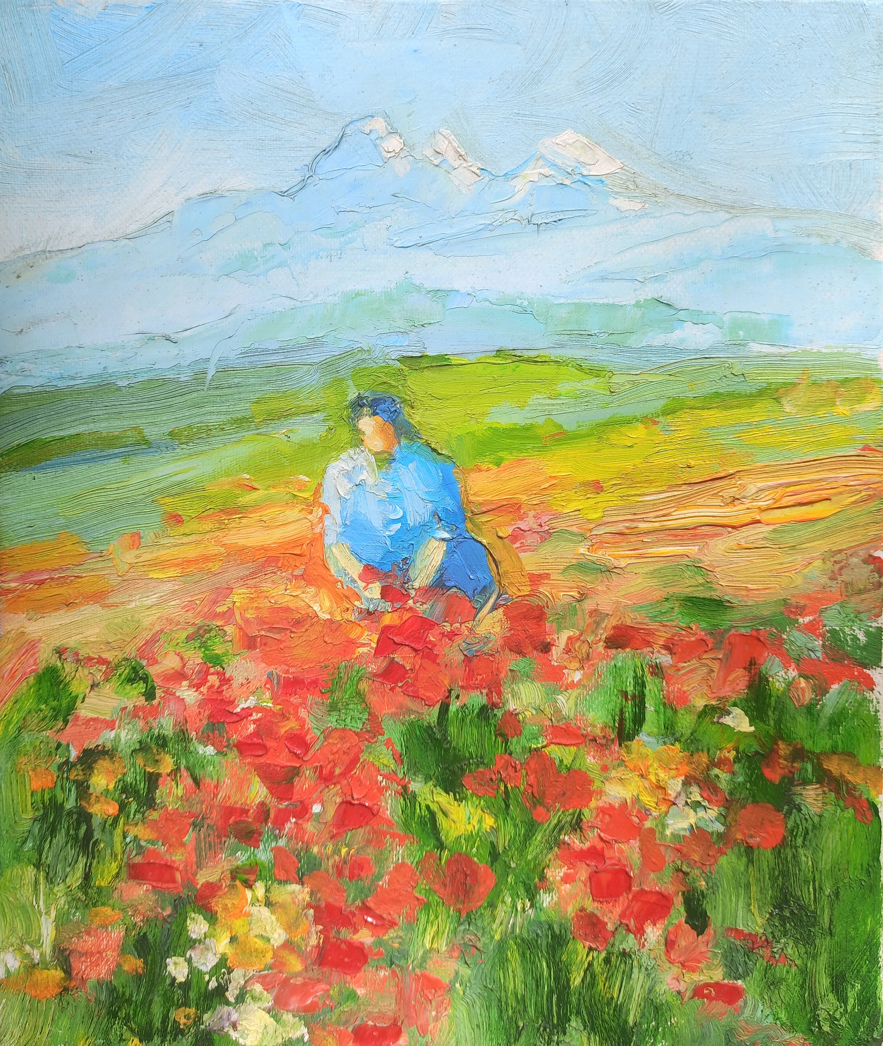 Hrach Baghdasaryan, In the Heart of the Poppy Fields Hrach Baghdasaryan, In the Heart of the Poppy Fields