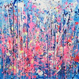 Pintura, Blue Garden, Marta Zawadzka