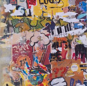 Painting, Live Life Loud, Shlomo Hauser