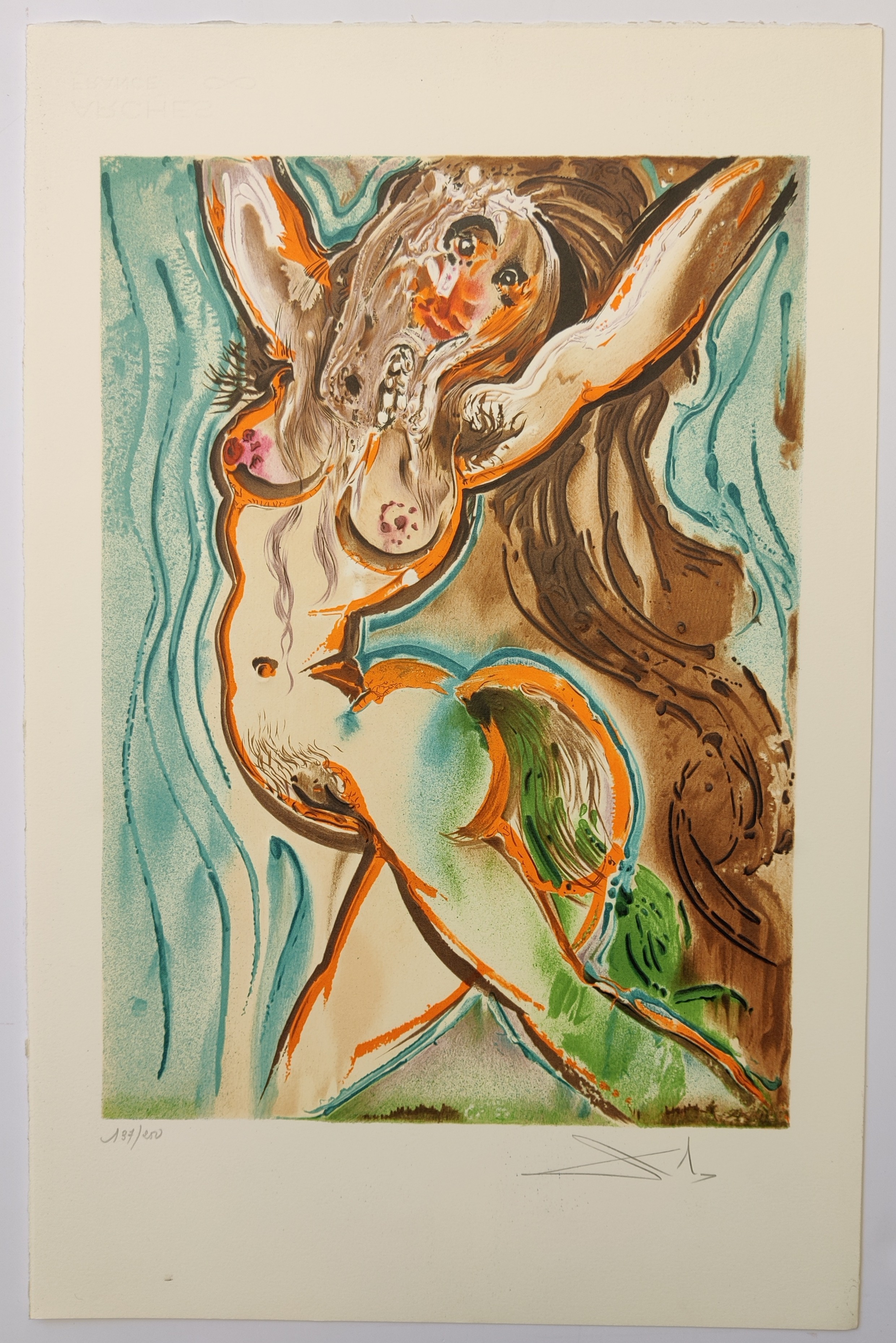 Salvador Dali, Le femme cheval from Dalinean Horses Salvador Dali, Le femme cheval from Dalinean Horses