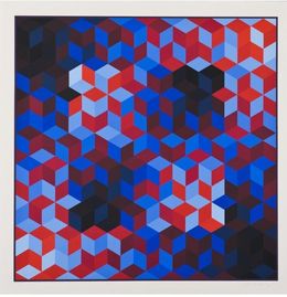 Édition, Hommage à l'Hexagone, Victor Vasarely
