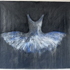 Painting, Grey Dress, Ewa Bathelier