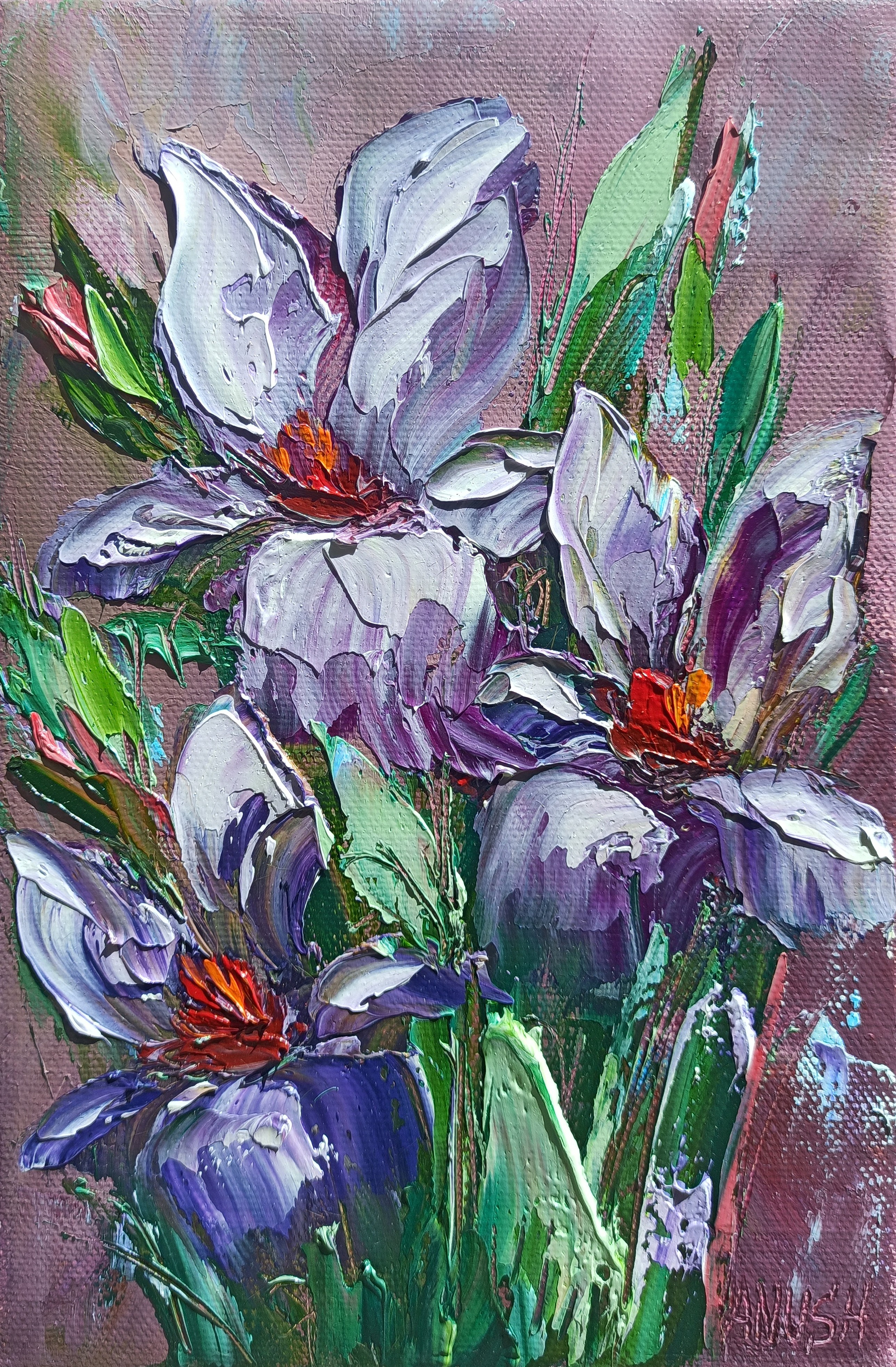 Anush Emiryan, Purple Crocus Elegance Anush Emiryan, Purple Crocus Elegance