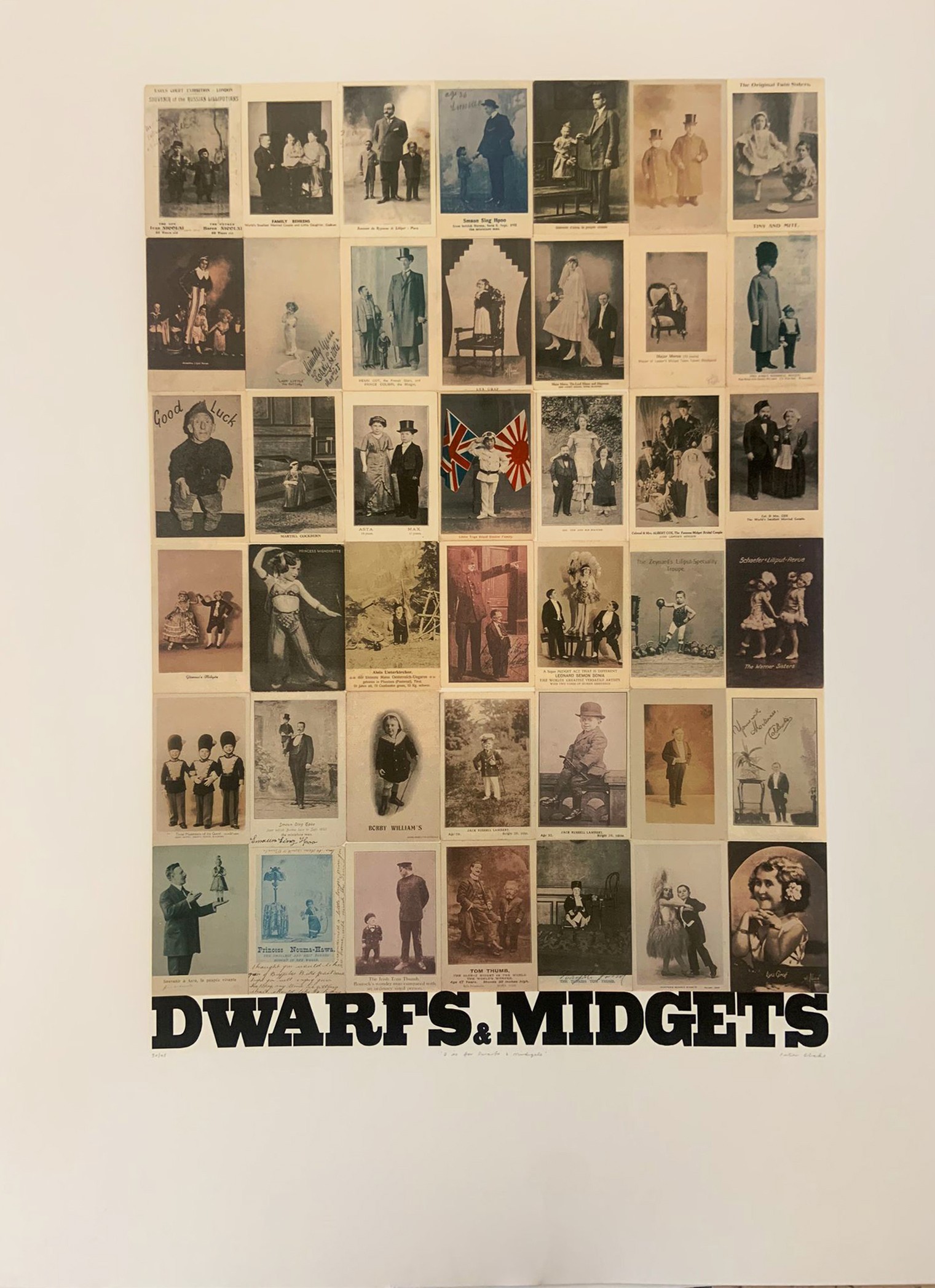 Peter Blake, D is for Dwarfs and Midgets Peter Blake, D is for Dwarfs and Midgets