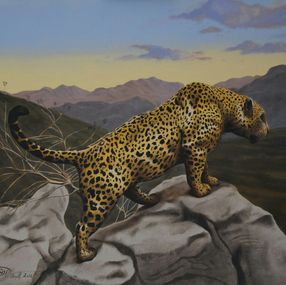 Painting, Jaguar, Farid Saâdi