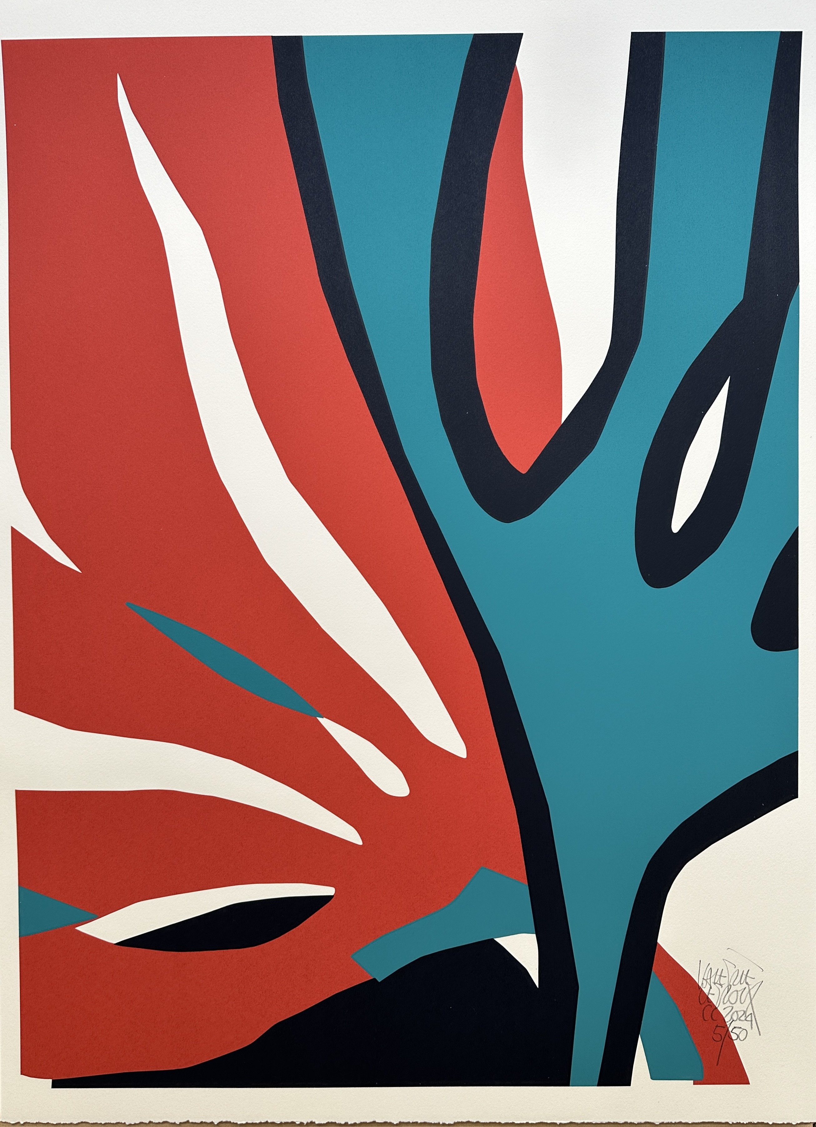 Valérie Le Roux, Algue rouge et bleu Valérie Le Roux, Algue rouge et bleu