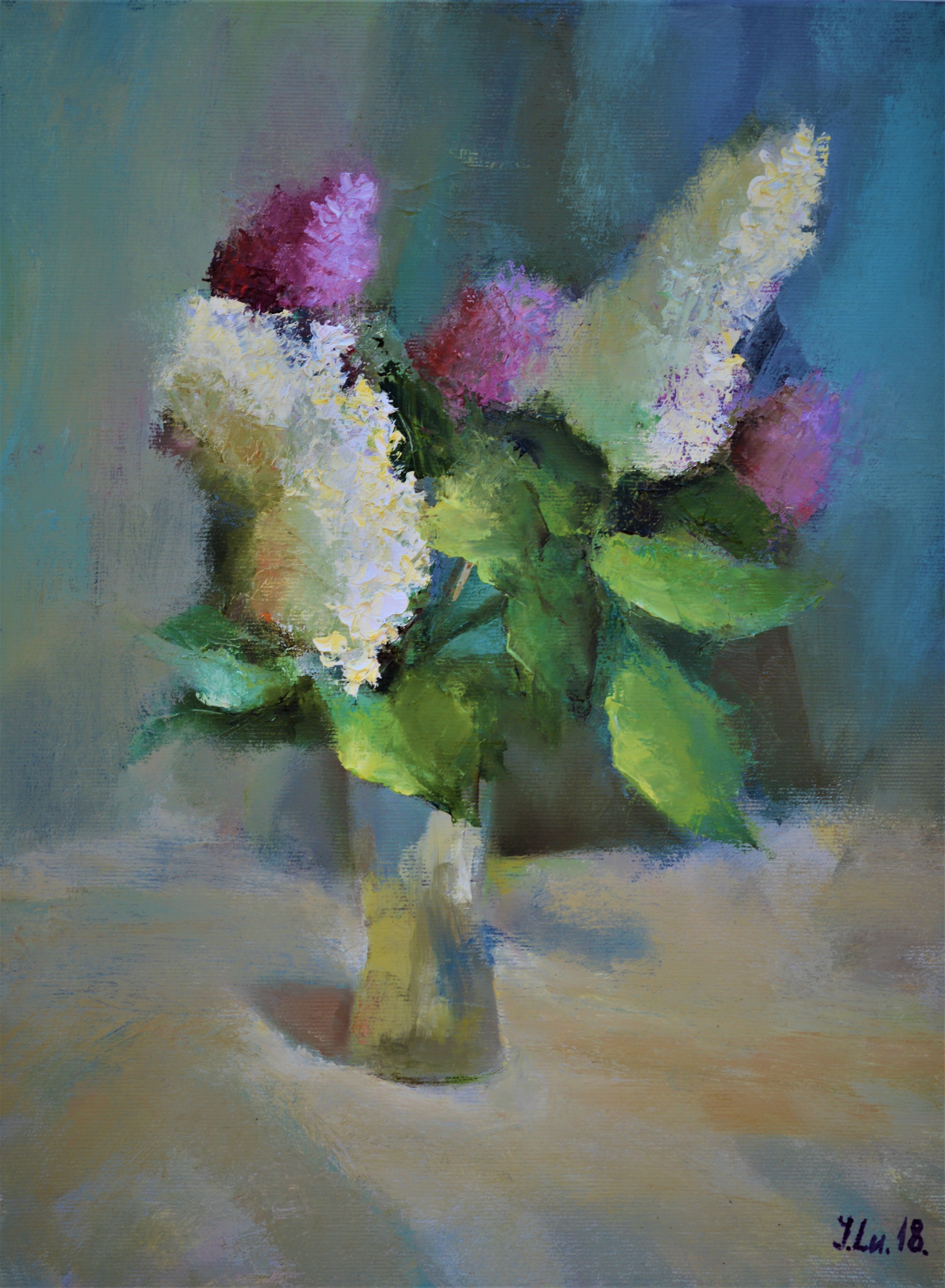 Elena Lukina, Lilac still-life Elena Lukina, Lilac still-life